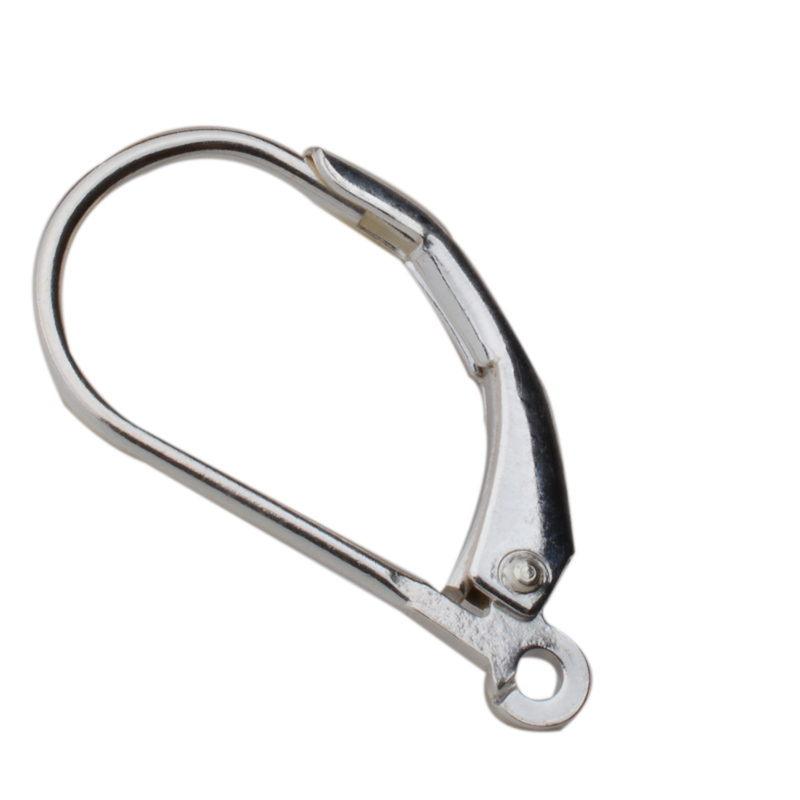 Jewelry Making Earrings - Solid 925 Sterling Silver Hinged French