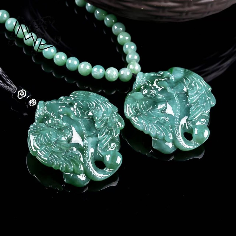 Jewelry Making Jewelry - Natural Real Emerald Blue Water Flying