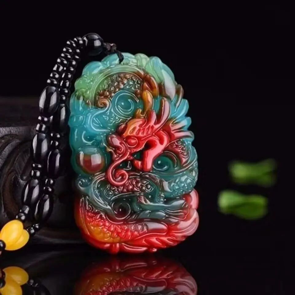 Jewelry Making Jewelry - Real Jade Dragon Pendant Necklace Pendants