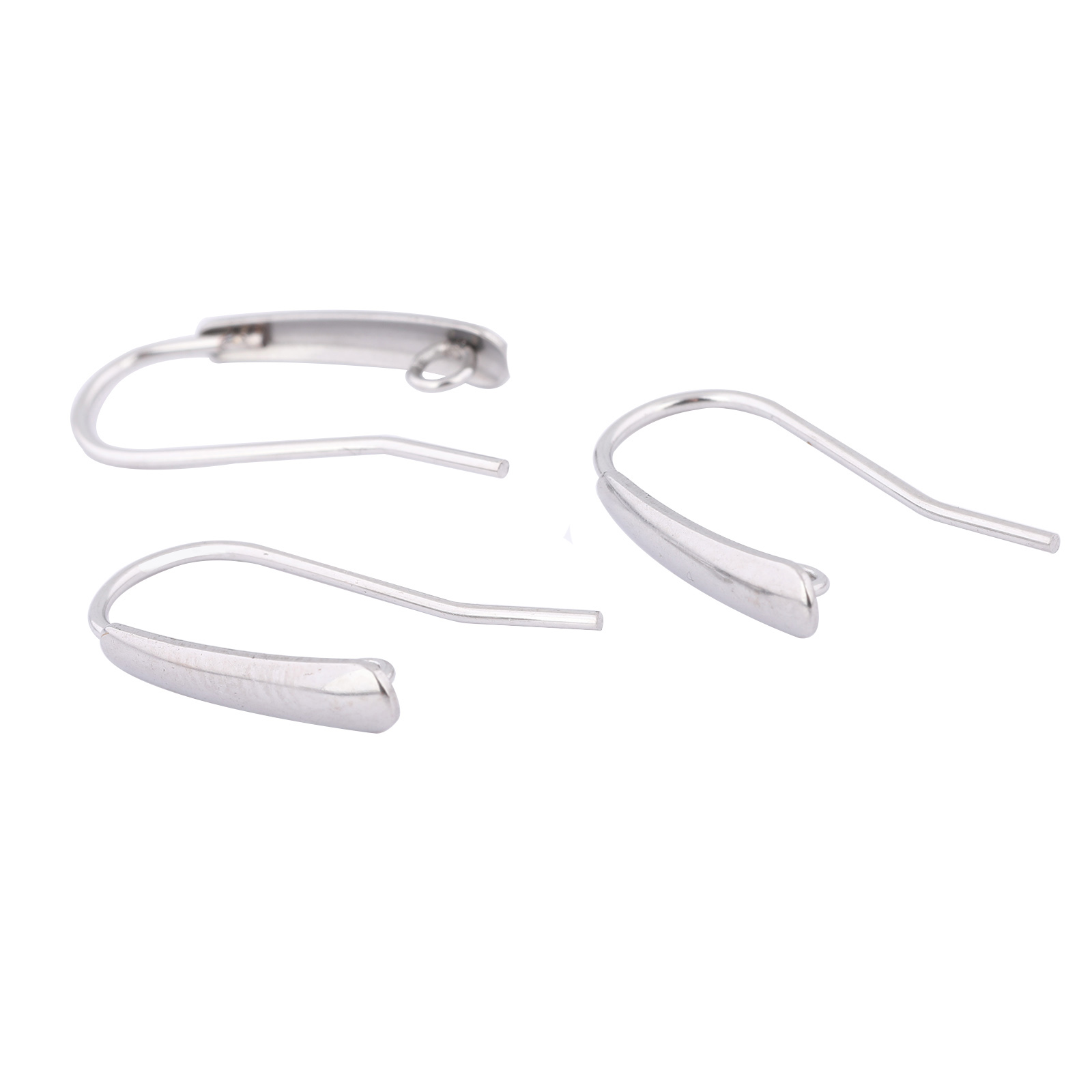 Jewelry Making Material - 40pcs Stainless Steel Earring Hooks Findings