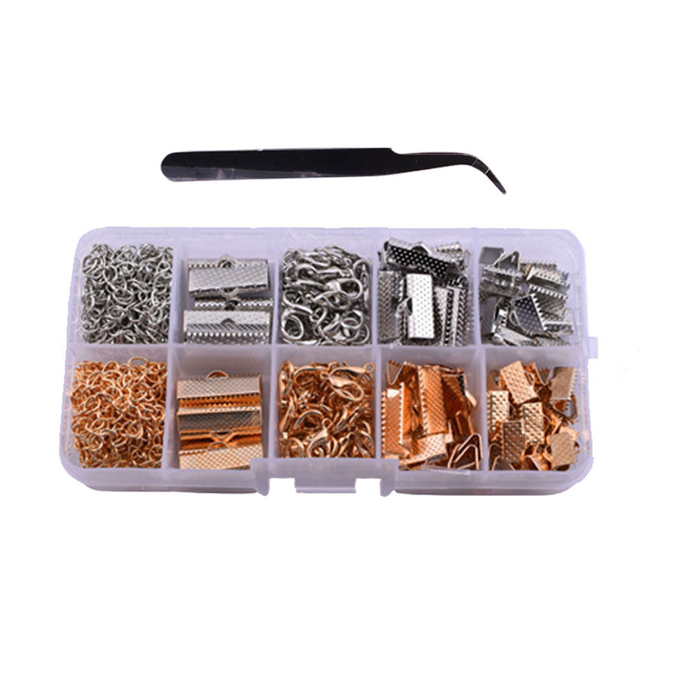 371Pcs Gold Necklace Buckle Je - Jewelry Making Diy Kit 评论和价格