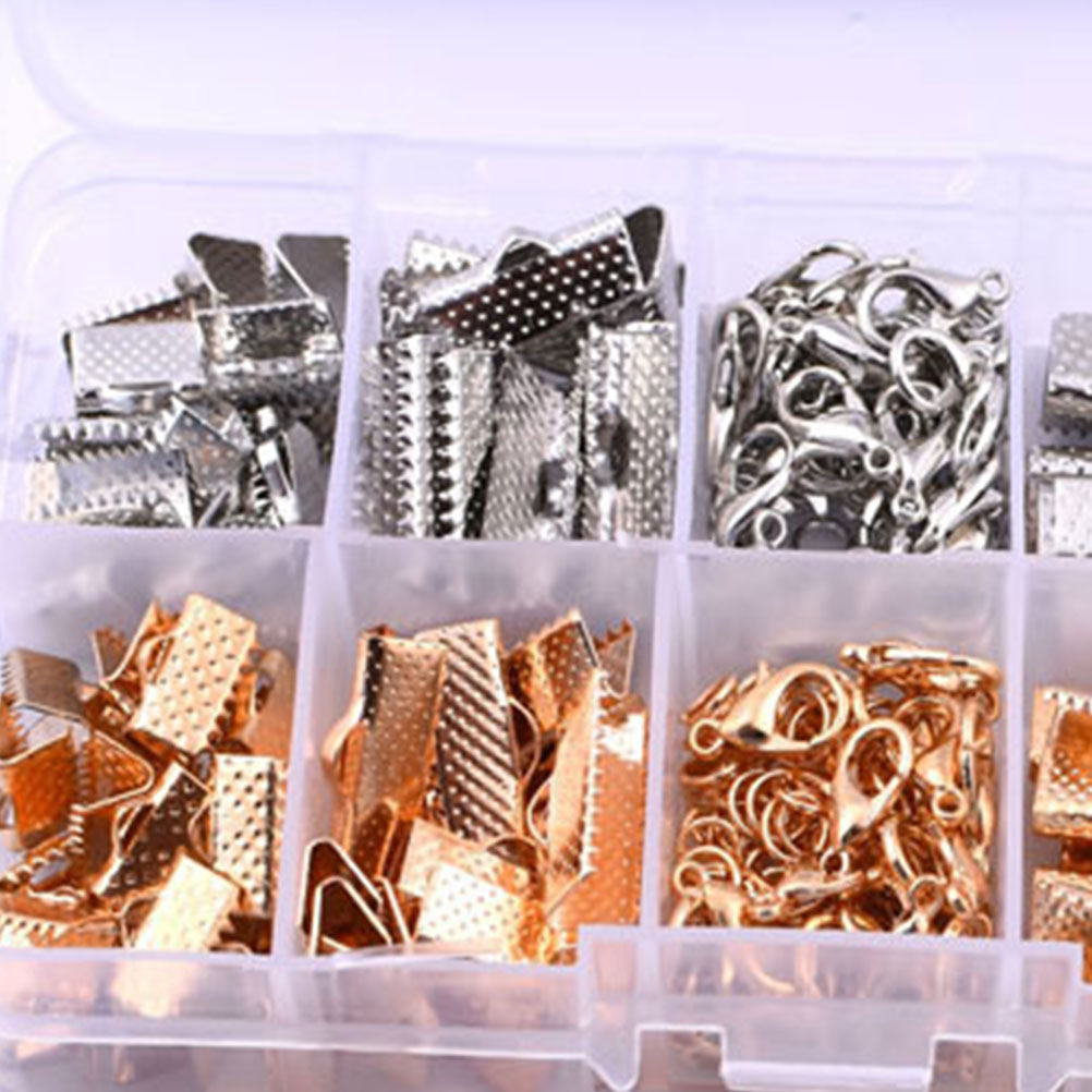 371Pcs Gold Necklace Buckle Je - Jewelry Making Diy Kit 评论和价格