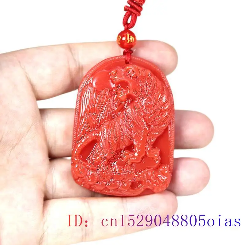 Red Jade Tiger Pendant Pendant - Jewelry Making Jewelry 评论和价格
