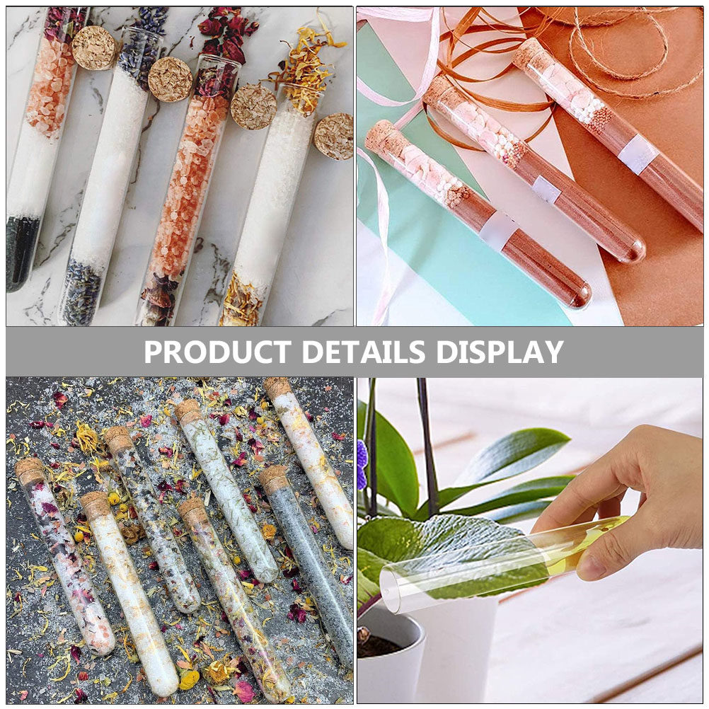 24Pcs Wood Cork Test Tubes Pla - Jewelry Making Experience 评论和价格