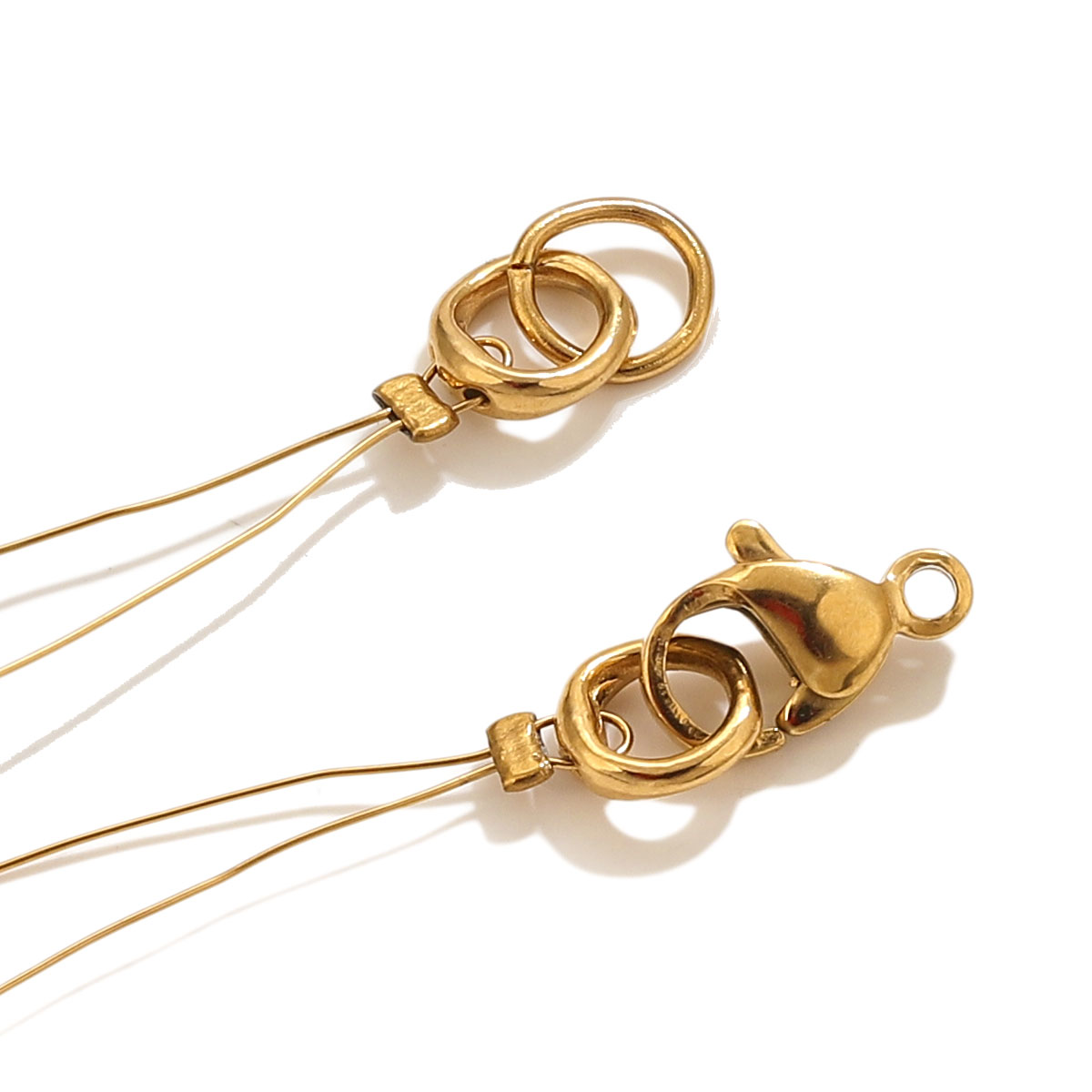 20pcs Stainless Steel Clasps E - Jewelry Making Material 评论和价格