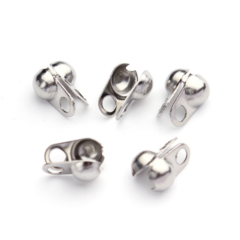50pcs Stainless Steel Ball Cha - Jewelry Making Chain 评论和价格