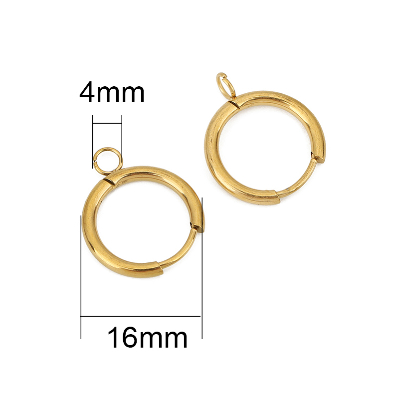 10pcs PVD Never Fade Earrings  - Jewelry Making Earrings 评论和价格