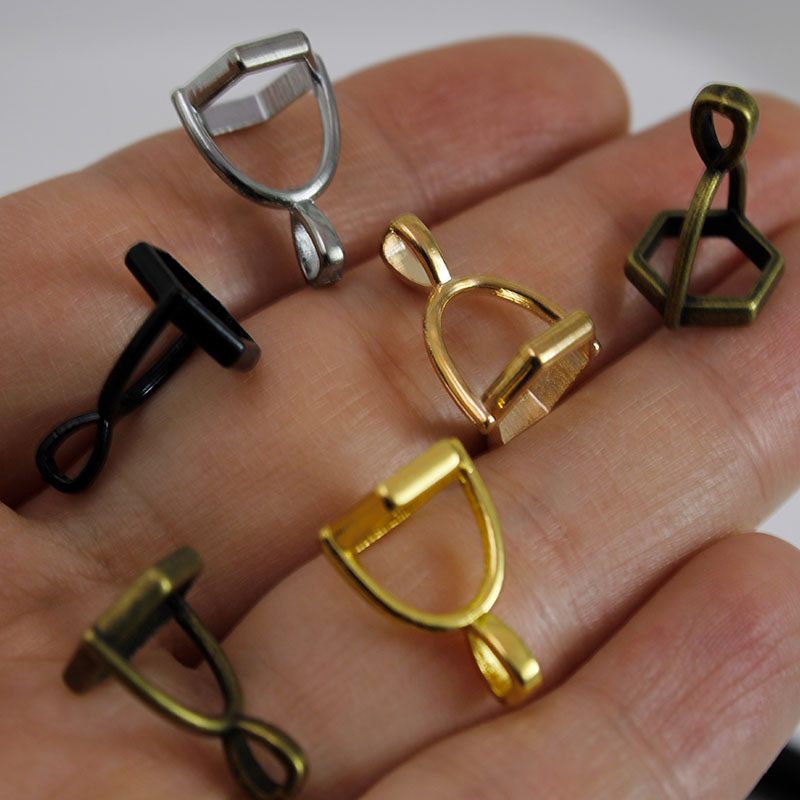 20Pcs Hexagonal Gemstone Cap N - Jewelry Making Material 评论和价格