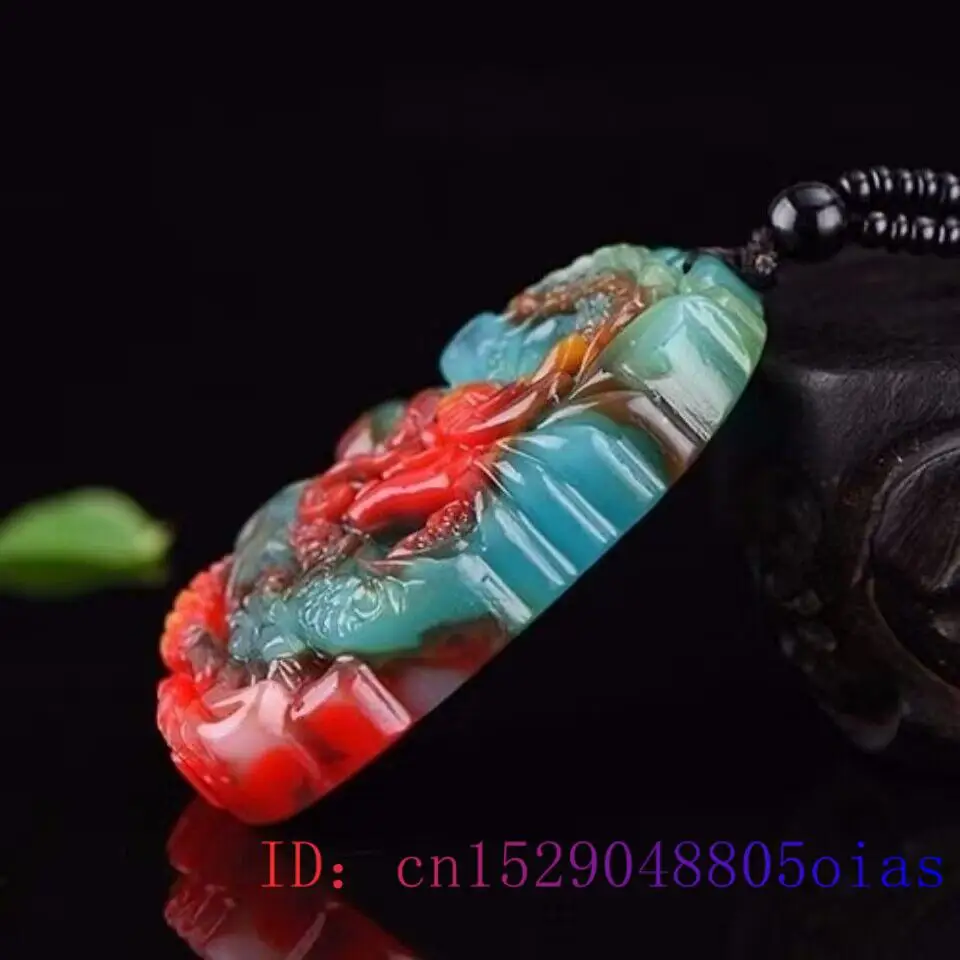 Real Jade Dragon Pendant Neckl - Jewelry Making Jewelry 评论和价格