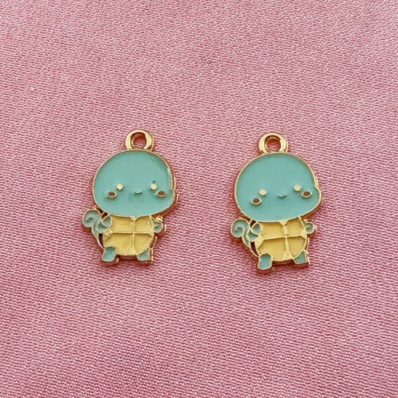 10pcs Cartoon Drip Oil Jewelry - Jewelry Making Jewelry 评论和价格