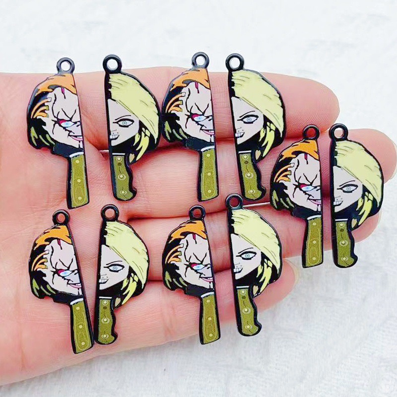 10pcs cartoon clown funny coup - Jewelry Making Jewelry 评论和价格