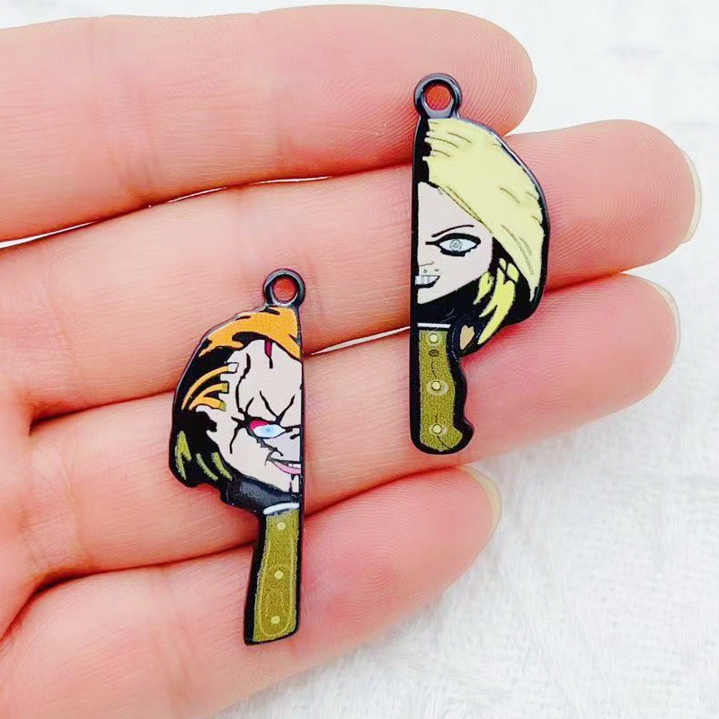10pcs cartoon clown funny coup - Jewelry Making Jewelry 评论和价格