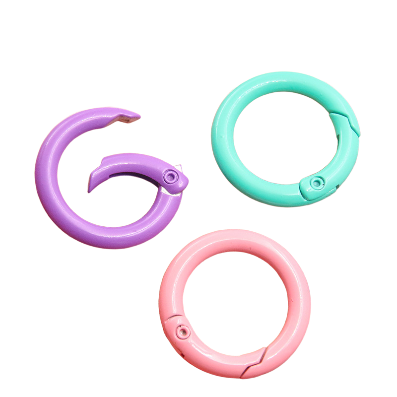 5-20pcs Colorful Spring O Ring - Jewelry Making Material 评论和价格