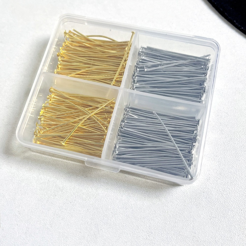 400pcs Mixed Iron Head Pins 30 - Jewelry Making Box 评论和价格