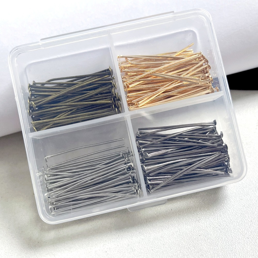 400pcs Mixed Iron Head Pins 30 - Jewelry Making Box 评论和价格