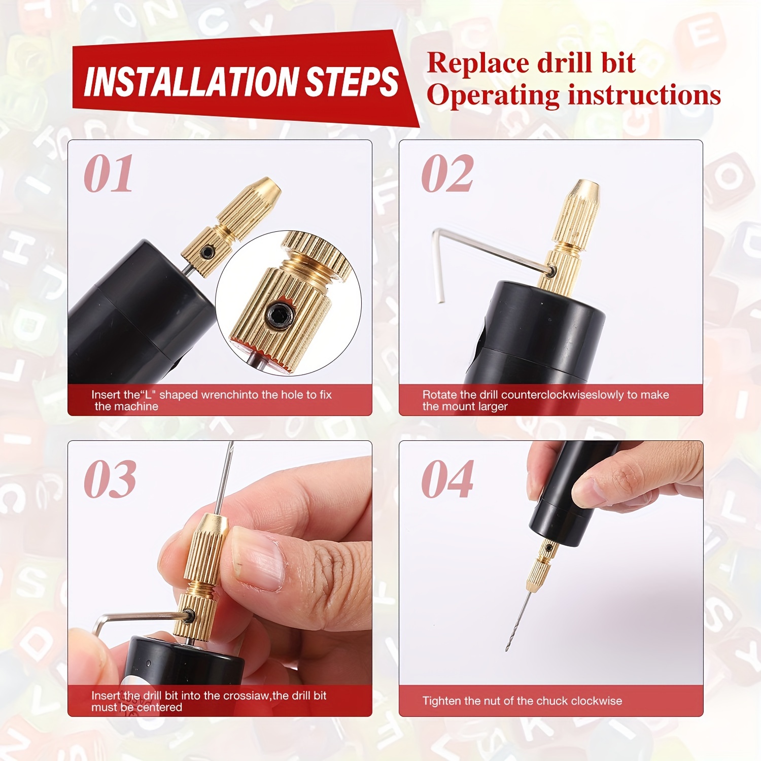 Mini Electric Drill Kit USB Re - Jewelry Making Drill 评论和价格