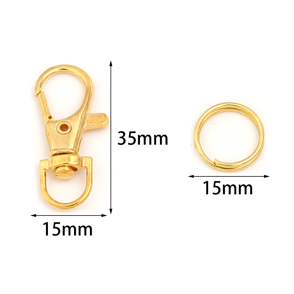 10pcs Alloy Swivel Lobster Cla - Jewelry Making Chain 评论和价格