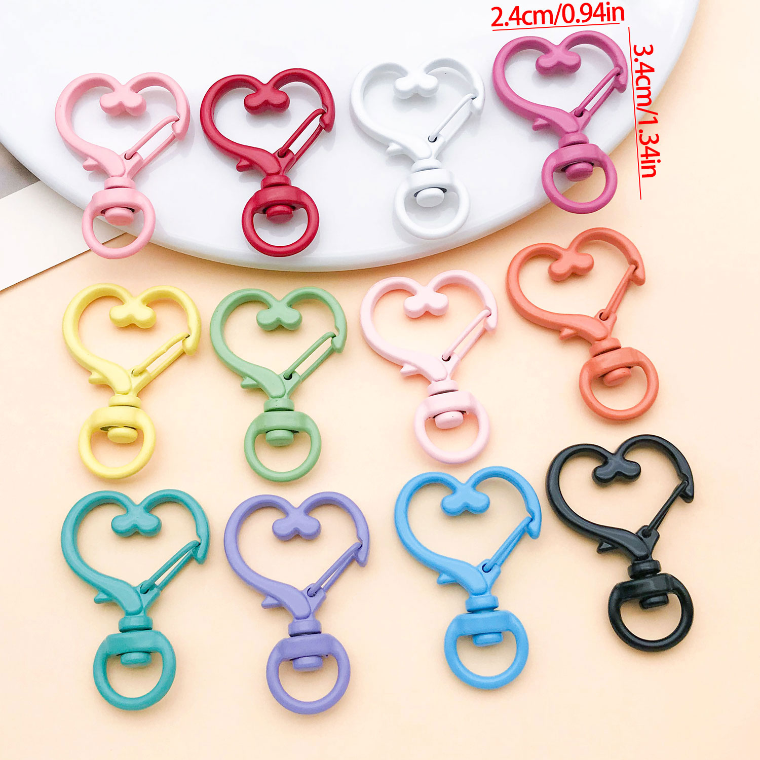 30pcs 24x34mm Zinc Alloy Paint - Jewelry Making Chain 评论和价格