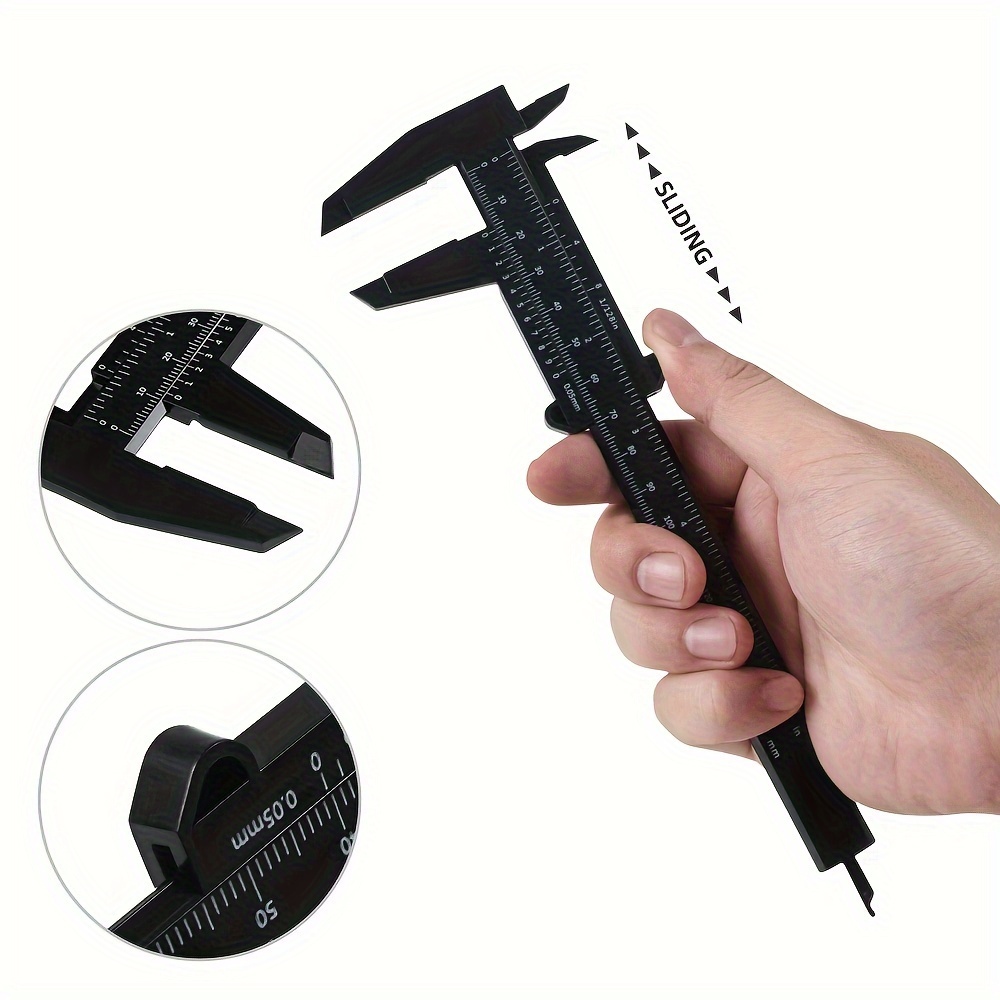 Dual-Scale Plastic Vernier Cal - Jewelry Making Experience 评论和价格