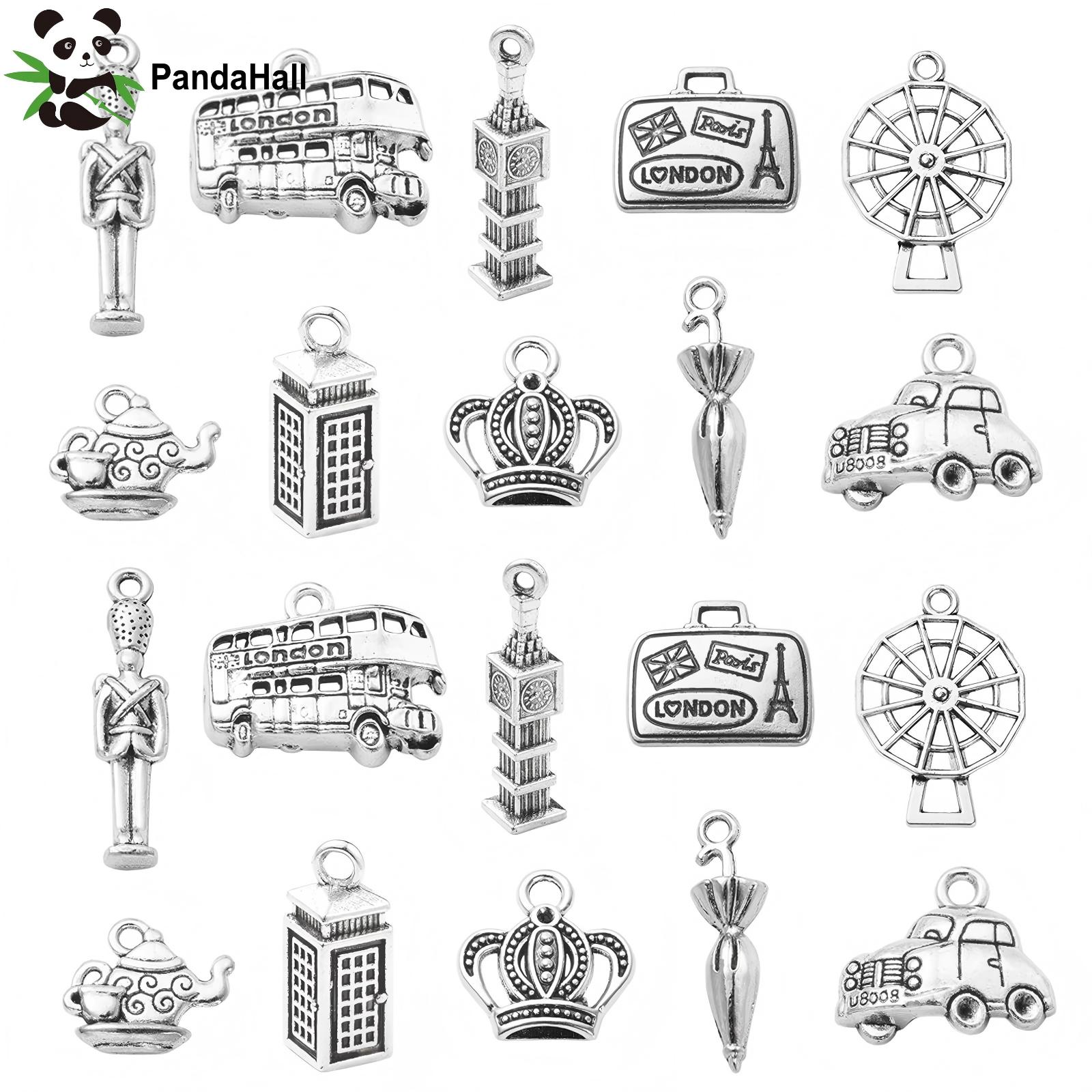 PandaHall 100Pcs 10 Styles Lon - Jewelry Making In London 评论和价格