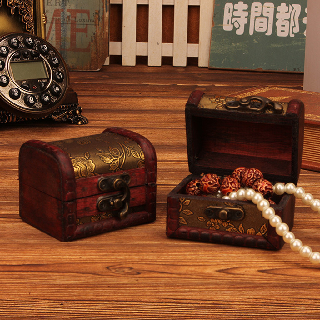Chinese Style Vintage Wooden J - Jewelry Making Box 评论和价格