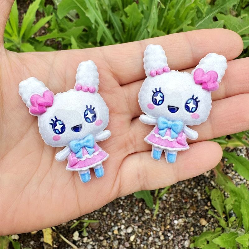 45mm Cartoon Tamagotchi double - Jewelry Making Material 评论和价格