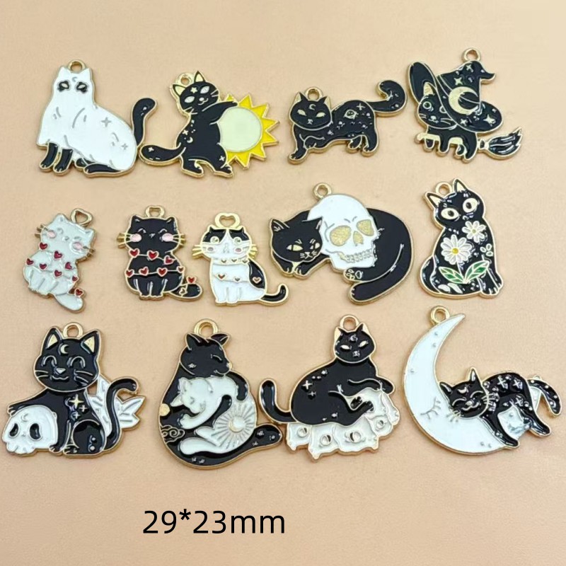 10pcs Original Alloy Enamel Bl - Jewelry Making Earrings 评论和价格