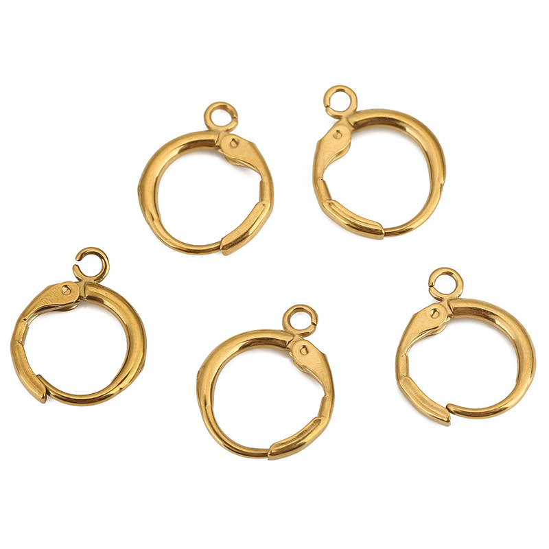 10pcs 12mm Hypoallergenic Earr - Jewelry Making Earrings 评论和价格