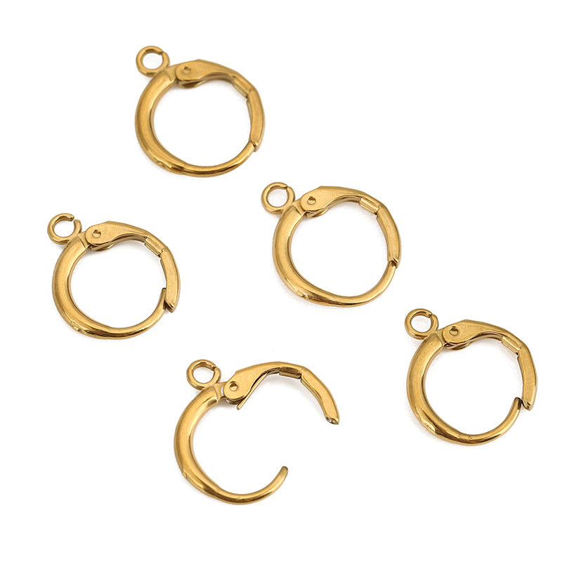 10pcs 12mm Hypoallergenic Earr - Jewelry Making Earrings 评论和价格