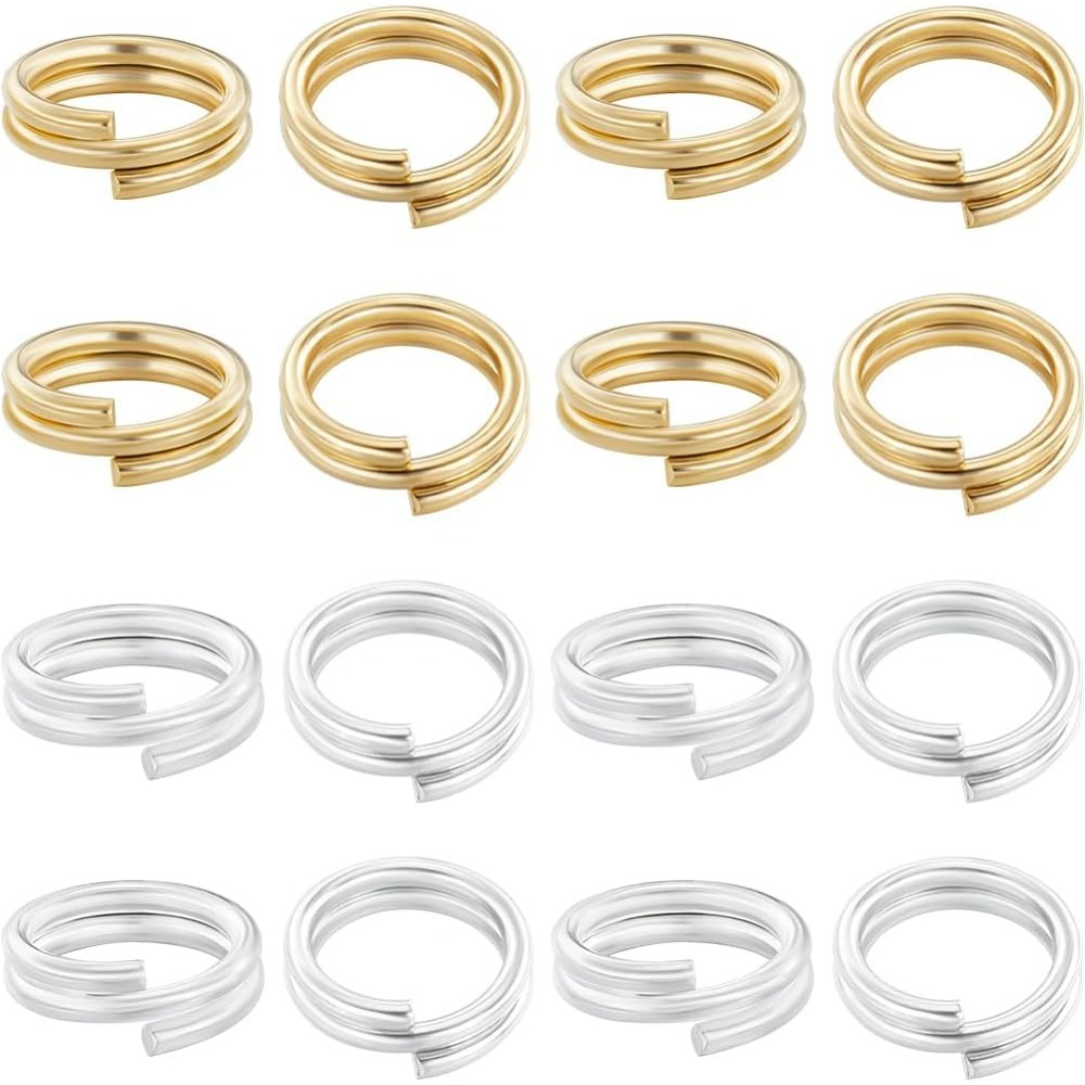 1 Box 80Pcs Split Jump Ring 24 - Jewelry Making Box 评论和价格
