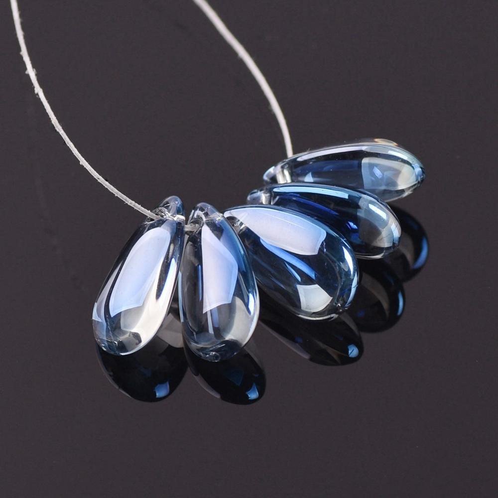 20pcs 14x8mm Teardrop Shape Cr - Jewelry Making Drill 评论和价格