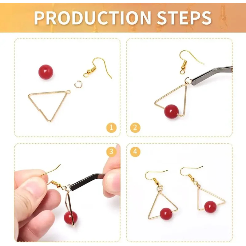 100/500pcs DIY Earring Finding - Jewelry Making Earrings 评论和价格