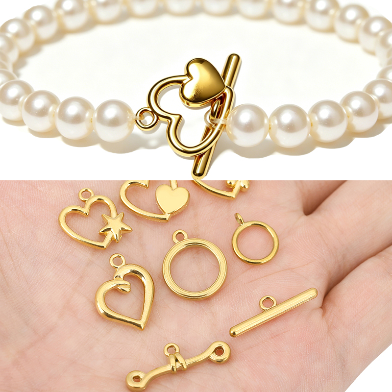 5sets PVD Never Fade Stainless - Jewelry Making Material 评论和价格