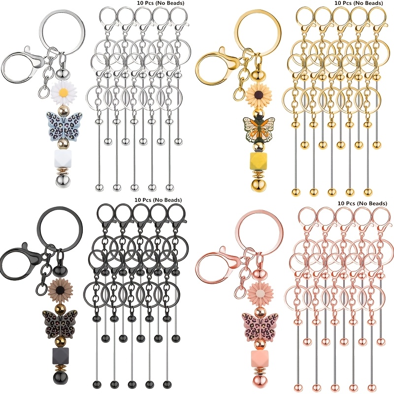 10pcs DIY Unique Blank Beaded  - Jewelry Making Online 评论和价格
