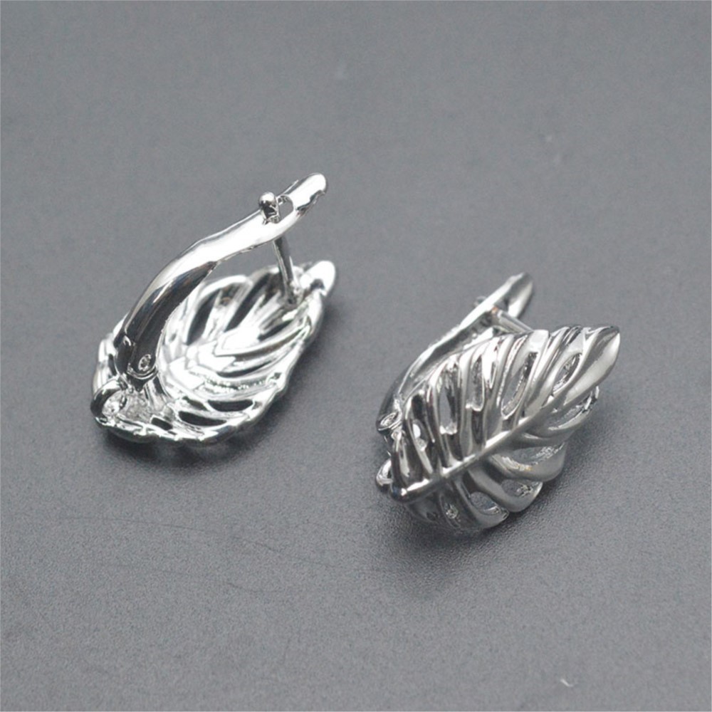 1/2Pcs 18K Gold Plated Brass L - Jewelry Making Earrings 评论和价格