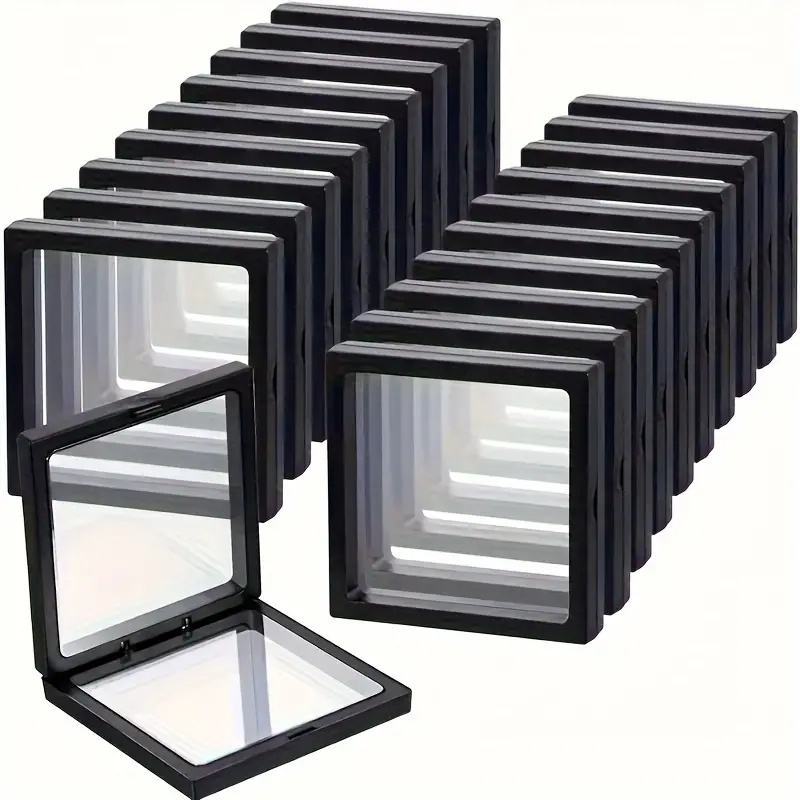 20Pcs Clearview 3D Floating Di - Jewelry Making Box 评论和价格
