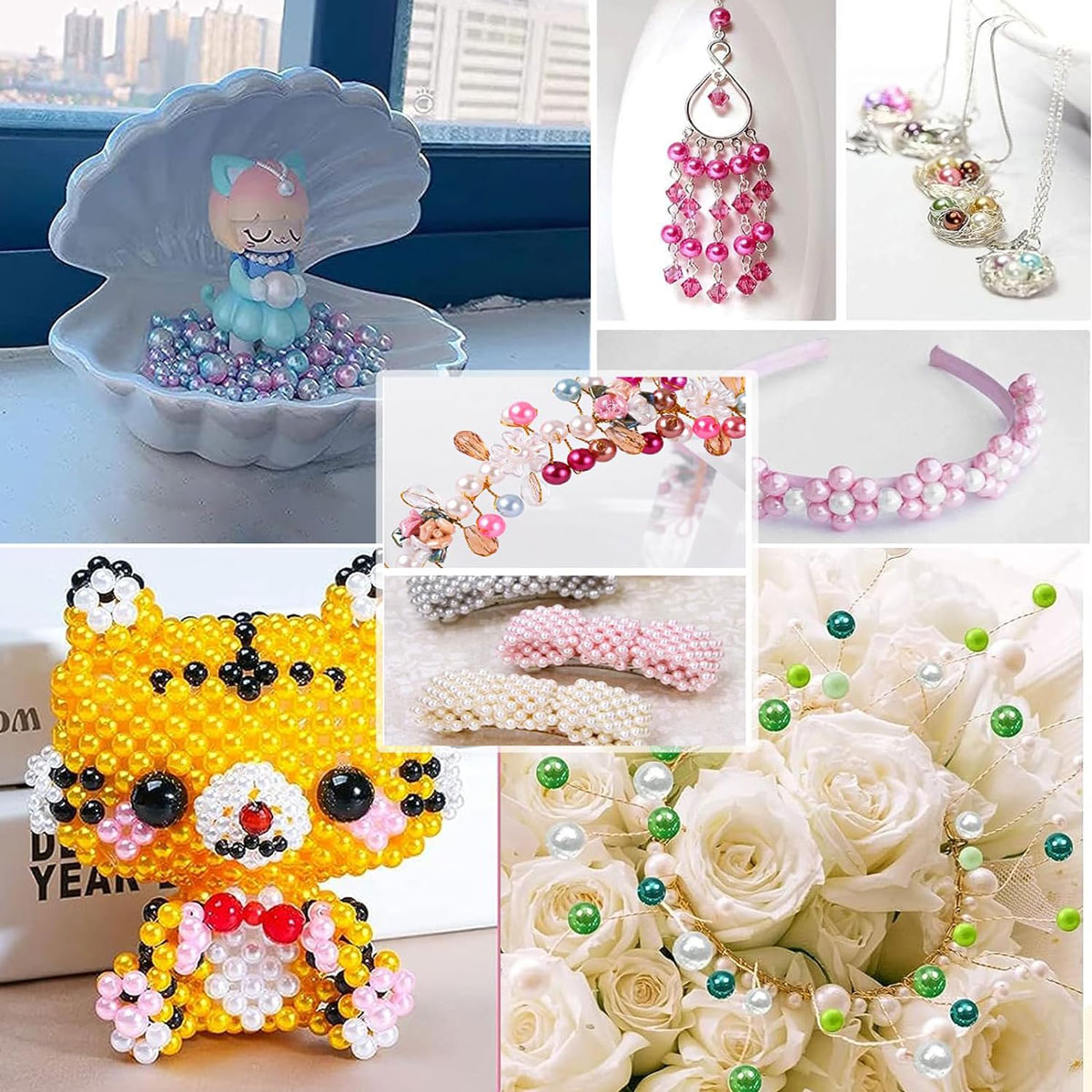 2400PCS 48 Compartments Pearl  - Jewelry Making Online 评论和价格